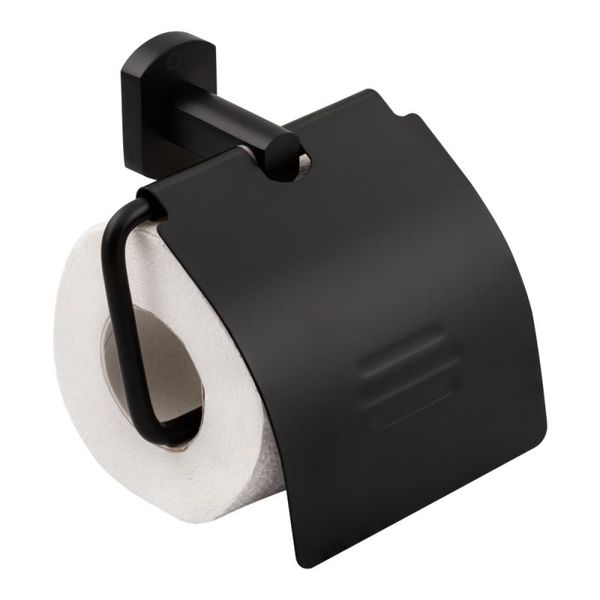 Тримач для туалетного паперу Qtap Liberty QTLIBBLM1151 Black SD00040018 фото