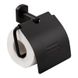 Тримач для туалетного паперу Qtap Liberty QTLIBBLM1151 Black SD00040018 фото 2