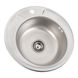 Кухонна мийка з нержавіючої сталі Platinum ДЕКОР 450 (0,6/170 мм) 11518 фото 2