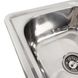 Кухонна мийка з нержавіючої сталі Platinum 5848 ПОЛІРОВКА (0,8/180 мм) 11530 фото 4