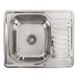 Кухонна мийка з нержавіючої сталі Platinum 5848 ПОЛІРОВКА (0,8/180 мм) 11530 фото 1