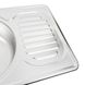 Кухонна мийка з нержавіючої сталі Platinum ДЕКОР 6745 (0,8/180 мм) 11533 фото 3