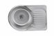 Кухонна мийка з нержавіючої сталі Platinum САТИН 6745 (0,8/180 мм) 11536 фото 1