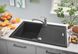 Мийка для кухні 780 x 500 мм, Granite Black (31639AP0) 25353 фото 3