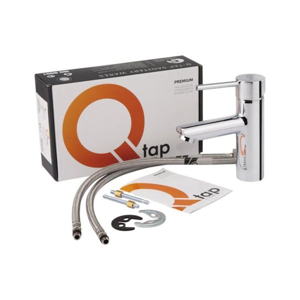 Змішувач для раковини Qtap Spring QTSPRCRM001 Chrome SD00002938 фото