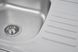 Кухонна мийка з нержавіючої сталі Platinum 6550 САТИН (0,8/180 мм) 11477 фото 3