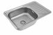 Кухонна мийка з нержавіючої сталі Platinum САТИН 6642 (0,8/180 мм) 11635 фото 5