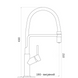 Комплект кухонної мийки Kraft&nbsp;HM&nbsp;- 7848ALB&nbsp;PVD&nbsp;(3.0/1.0 мм) S3586 фото 14