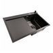 Комплект кухонної мийки CM 78*50 R чорна PVD VALESO Handmade (3,0/0,8) S4752 фото 3