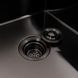 КОМПЛЕКТ Valeso Handmade мойка CM 65*50 R PVD черная + смеситель XK09B черный 53551 фото 6