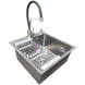 Комплект кухонної мийки Kraft KRF 5050 decor (3.0/1.0 мм) S5126 фото 6