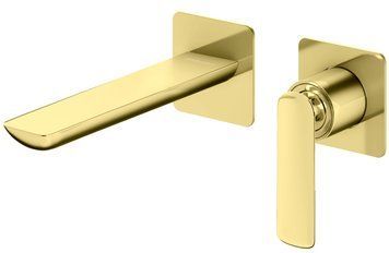 Смеситель для раковины (умывальника) KOHLMAN EXPERIENCE GOLD + BOX скрытого монтажа * QW180EGD фото