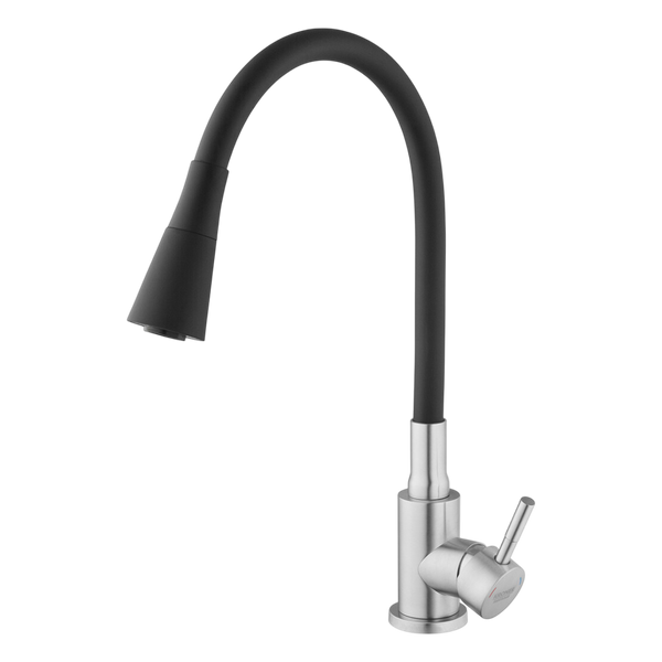 Комплект кухонної мийки Kraft Satin BRS 65х48 (3.0/1.0 мм) S3646 фото