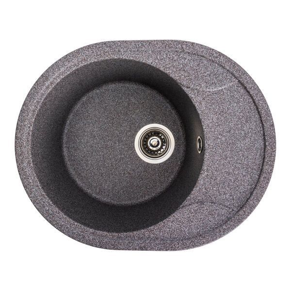 Гранитная мойка для кухни VALESO ONYX 5847 матовая Микс 49140 фото