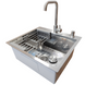 Комплект кухонної мийки Kraft KRF 5448 DECOR (3.0/1.0 мм) S3545 фото 1