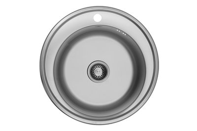 Кухонна мийка Kroner KRP Satin - 510 (0.8 мм) CV022770 фото