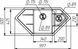Гранітна мийка для кухні VALESO 9950 PANDORA матова Пісок 49236 фото 5