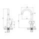 Смеситель для кухни Agua Acero - INOX035 CV023285 фото 1
