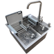 Комплект кухонної мийки Kraft KRF 5448 DECOR (3.0/1.0 мм) S3697 фото 2