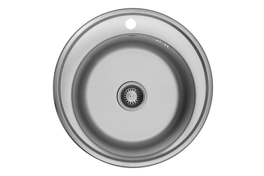 Кухонна мийка Kroner KRP Satin - 510 (0.8 мм) CV022770 фото