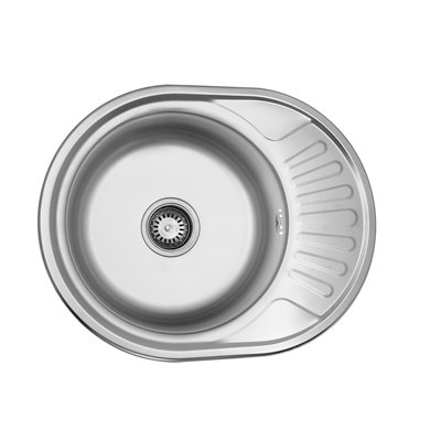 Кухонна мийка Kroner KRP Dekor - 5745 (0.6 мм) CV022771 фото