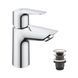 Змішувач для раковини Grohe QuickFix Start Edge S-Size 24199001 з донним клапаном CV031938 фото 1
