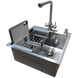 Комплект кухонної мийки Kraft KRF 5050 decor (3.0/1.0 мм) S3698 фото 1