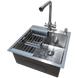 Комплект кухонної мийки Kraft KRF 5050 decor (3.0/1.0 мм) S3698 фото 4