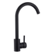 Кухонна мийка з нержавіючої сталі [ Комплект 4в1 ] Kraft Nano Black 50х50  Декор (3.0/1.0 мм) PVD Графіт S4813 фото 14