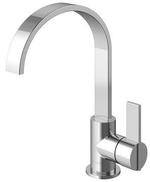 Смеситель для раковины (умывальника) KOHLMAN DEXAME CHROME QB150D фото