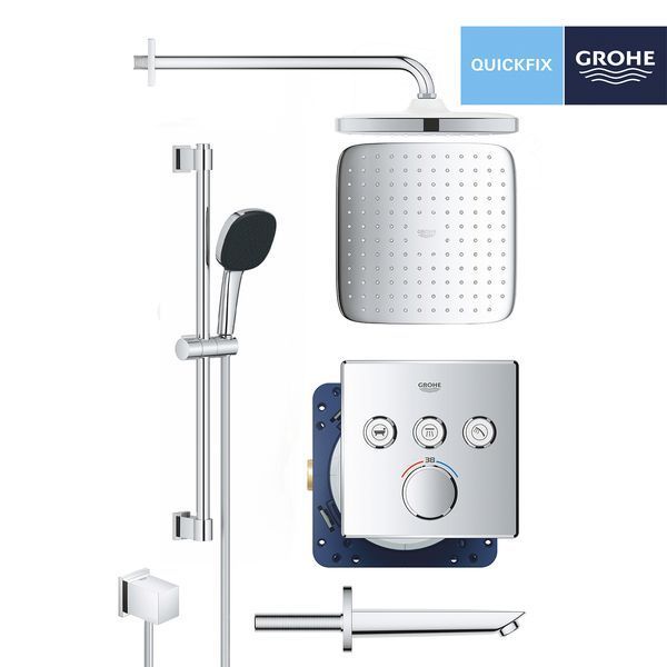 Душова система прихованого монтажу Grohe QuickFix SmartControl UA202801C3 CV030614 фото