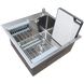 Комплект кухонної мийки Kraft KRF 5050 decor (3.0/1.0 мм) S3699 фото 7