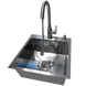 Комплект кухонної мийки Kraft KRF 5050 decor (3.0/1.0 мм) S3095 фото 6