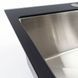 60*45 Мийка скляна Valeso Handmade PVD чорна BLACK GLASS 53378 фото 8