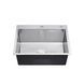 Комплект кухонної мийки Kroner KRP Derby - 6050HM Brush (2,5/0,5 мм) S4765 фото 4