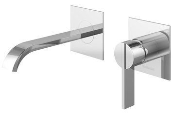 Смеситель для раковины (умывальника) KOHLMAN DEXAME CHROME + BOX скрытого монтажа QW183D фото