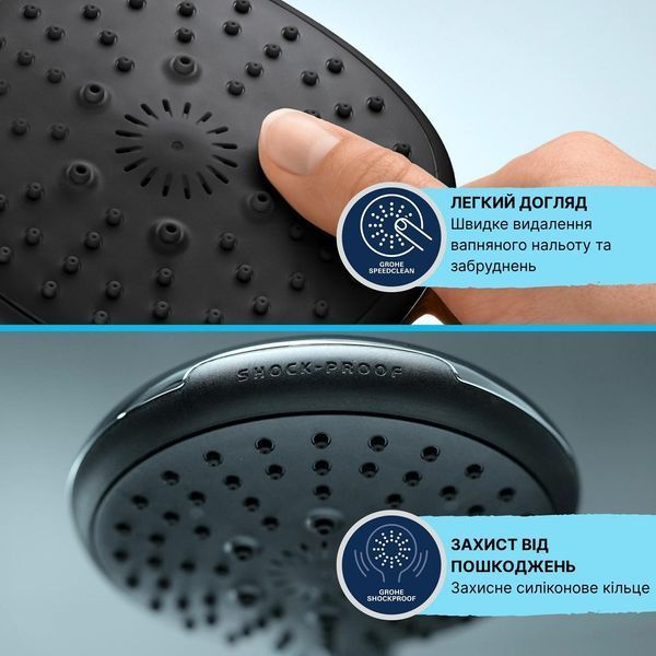 Змішувач для ванни Grohe QuickFix Dice BF101872VC CV036649 фото