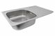 Кухонна мийка з нержавіючої сталі прямокутна Platinum САТИН 7848 (0,8/180 мм) 11507 фото 5