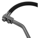 Комплект кухонной мойки Kraft графит HS 600Х450мм NANO BLACK PVD Декор (3.0/1.0 мм)+Смеситель для кухни с подключением к фильтру Kroner KRP Edelstahl Klassisch - PVD03817BLK S5140 фото 17