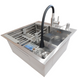 Комплект кухонної мийки Kraft KRF 5050 decor (3.0/1.0 мм) S4866 фото 5