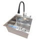 Комплект кухонної мийки Kraft KRF 5050 decor (3.0/1.0 мм) S4866 фото 4