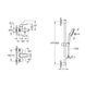 Змішувач для ванни Grohe QuickFix Dice BF101872VC CV036649 фото 2