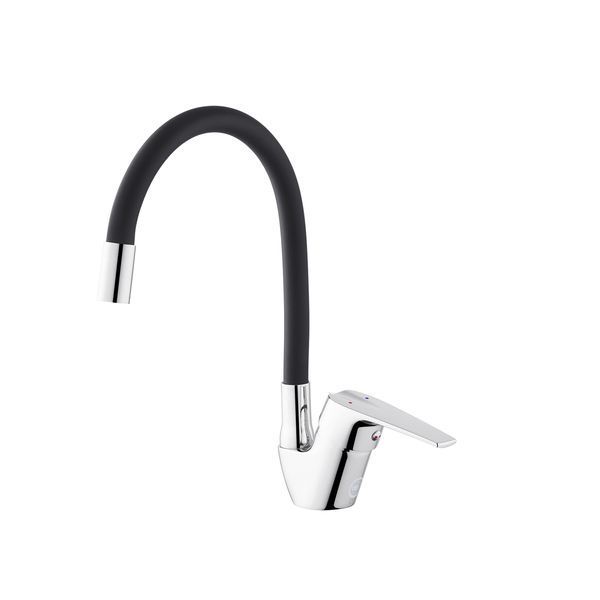 Змішувач для кухні Kroner KRM Odra - C032BLK CV021167 фото