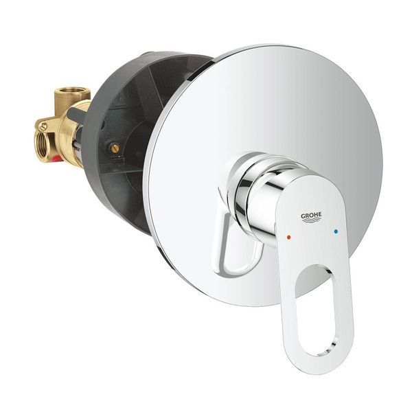 Душова система Grohe Bauloop з гарнітуром Vitalio Comfort 110 і підключенням Vitalio 2908026929 CV036740 фото
