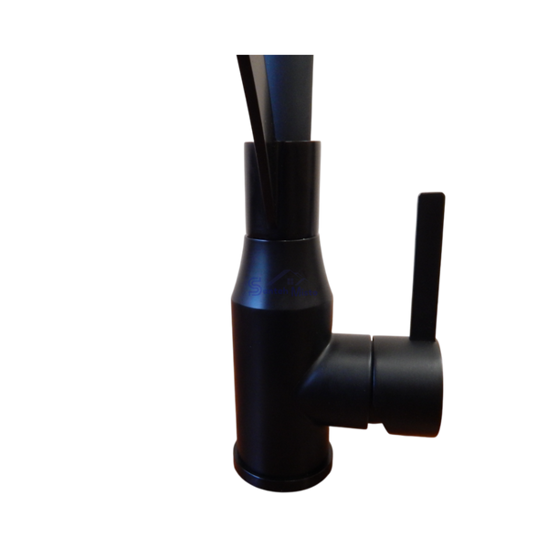 Комплект кухонної мийки Kraft HM 50х50 NANO BLACK (DECOR) PVD (3.0/1.0 мм) S3551 фото