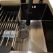 Комплект кухонної мийки Kraft HM 50х50 NANO BLACK (DECOR) PVD (3.0/1.0 мм) S4817 фото 7