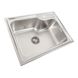 Кухонна мийка з нержавіючої сталі Platinum САТИН 5845 (0,8/180 мм) 11514 фото 2