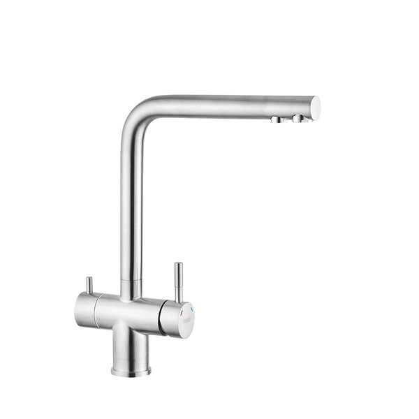 Змішувач для кухні з підключенням до фільтра Kroner KRP Edelstahl Klassisch - ESG03811 CV027932 фото