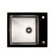 Кухонна мийка Platinum Handmade BLACK GLASS 600x510x200 23641 фото 1