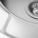 Кухонна мийка з нержавіючої сталі Platinum САТИН 450 (0,6/170 мм) 11517 фото 2